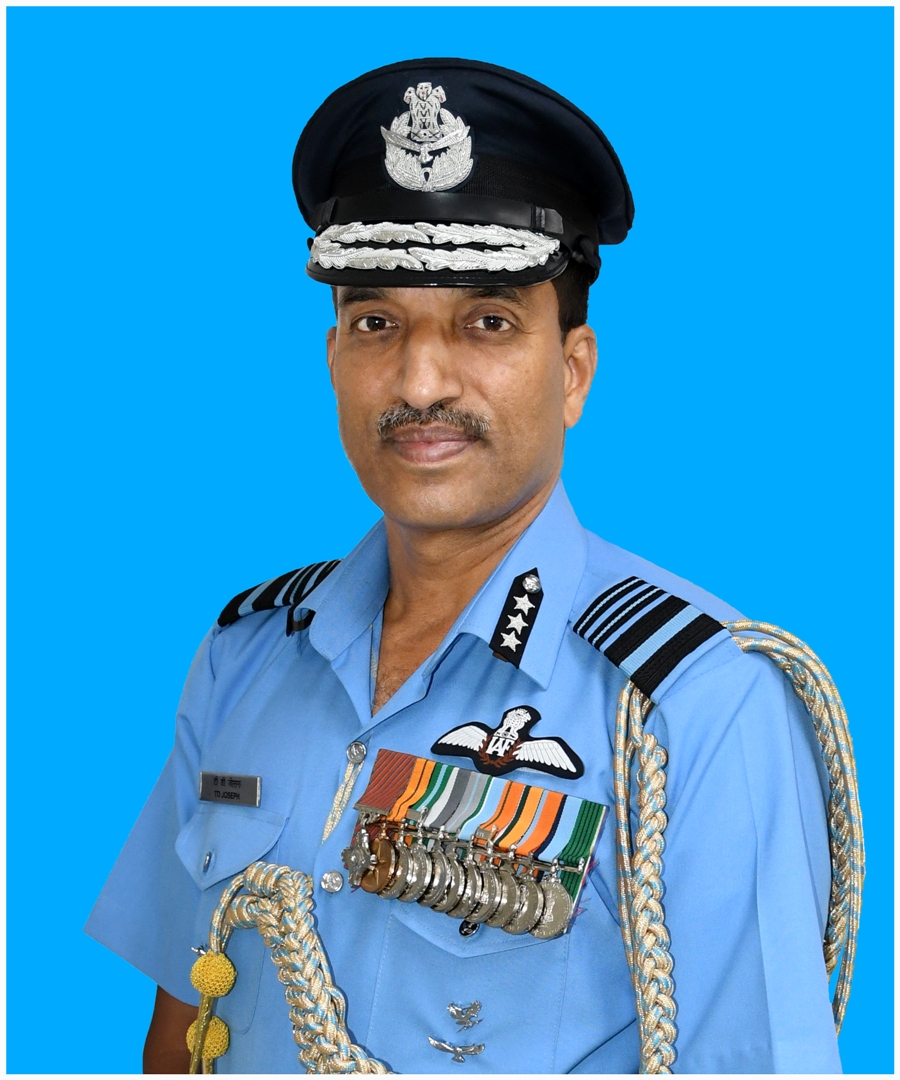 AIR MARSHAL TD JOSEPH TOOK OVER AS SENIOR AIR STAFF OFFICER OF HEADQUARTERS